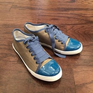 Lanvin cap-toe low-top sneaker